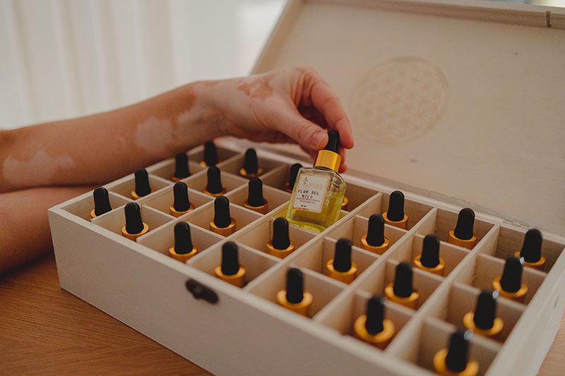 Caja de esencias naturales